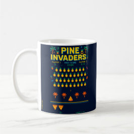 Pine Invaders-Pineapple Empire Retro Games Series Koffiemok