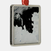 Pine Island Bay in West-Antarctica Metalen Ornament (Rechts)