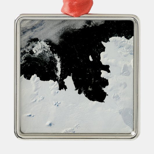 Pine Island Bay in West-Antarctica Metalen Ornament (Voorkant)