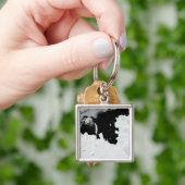 Pine Island Bay in West-Antarctica Sleutelhanger (Hand)