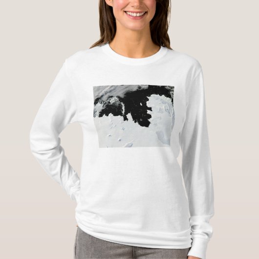 Pine Island Bay in West-Antarctica T-shirt (Voorkant)