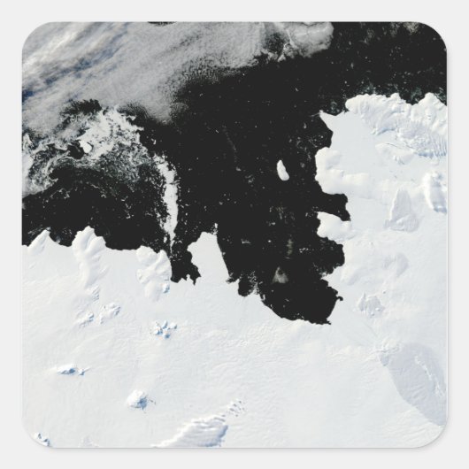 Pine Island Bay in West-Antarctica Vierkante Sticker (Voorkant)
