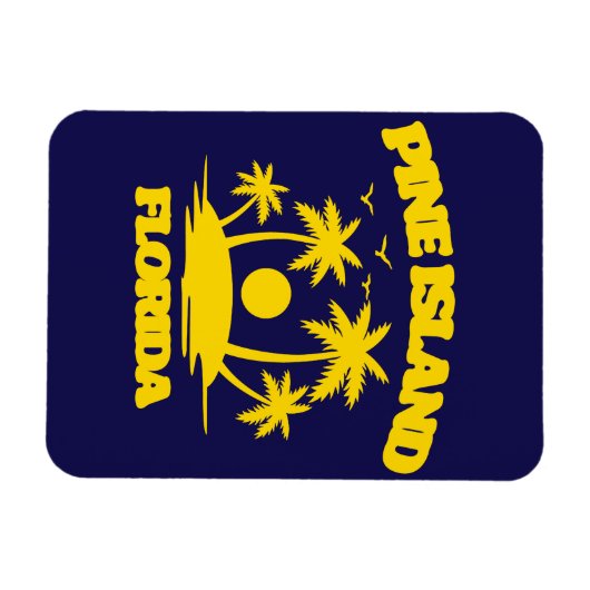 Pine Island Florida Magneet (Horizontaal)