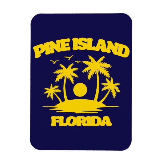 Pine Island Florida Magneet (Verticaal)