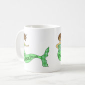 Pine Island, Florida Mermaid Koffiemok (Voorkant links)