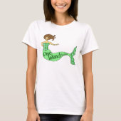 Pine Island, Florida Mermaid T-shirt (Voorkant)