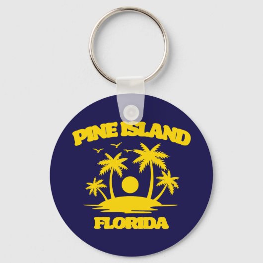 Pine Island Florida Sleutelhanger (Voorkant)