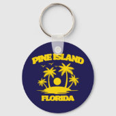 Pine Island Florida Sleutelhanger (Achterkant)