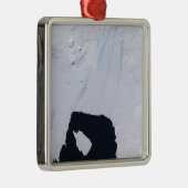Pine Island Glacier Metalen Ornament (Rechts)