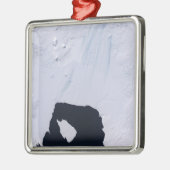 Pine Island Glacier Metalen Ornament (Links)