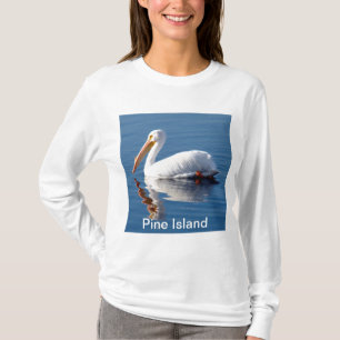 Pine Island Pelican Long Sleeved T-Shirt