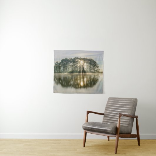 Pine Island Sunray Wandkleed (In Situ (horizontaal))