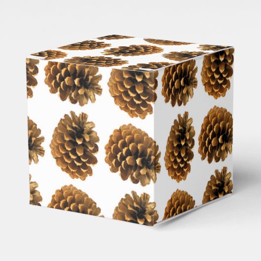Pine kegels Favor Box Bedankdoosjes (Voorkant Zijde)