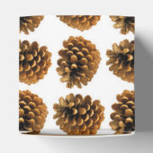 Pine kegels Favor Box Bedankdoosjes (Bovenkant)