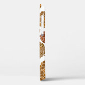 Pine-kegels naadloos patroon Case-Mate iPhone case (Achterkant / Links)