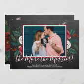 Pine-kerstkaart Zwangerschapskaarten Kaart (Voorkant / Achterkant)