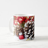 Pine-kerstmok Koffiemok (Voorkant links)