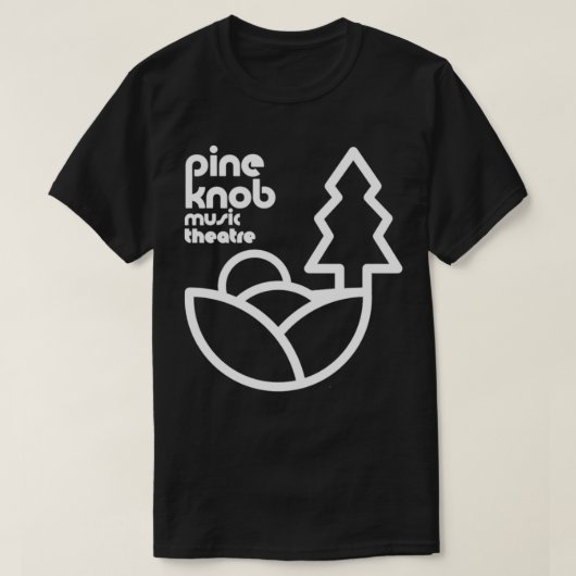 Pine Knob Music Theater T-shirt (Design voorkant)
