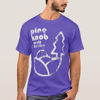 Pine Knob-muziektheater - versleten T-shirt