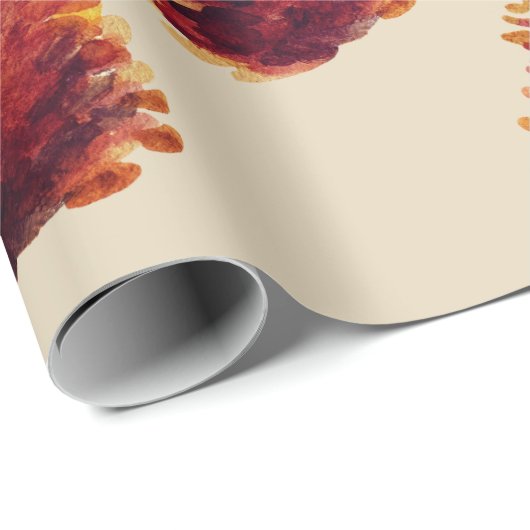 Pine-knuppels, opvulpapier cadeaupapier (Rol Hoek)