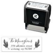 Pine kocht retouradres Zelfinktstempel Zelfinktende Stempel (In situ)