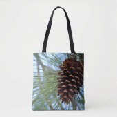 Pine Kone in druk Tote Bag (Voorkant)