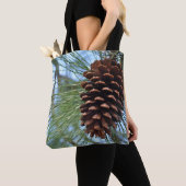 Pine Kone in druk Tote Bag (Dichtbij)