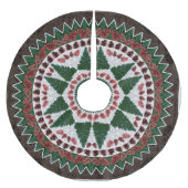 Pine Kone kerstboomrok Kerstboom Rok (Voorkant)