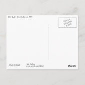 Pine Lake Minnesota Dockside Briefkaart (Achterkant)