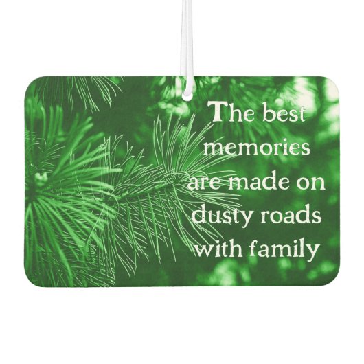 Pine landscape voeg uw offerte toe luchtverfrisser (Voorkant)