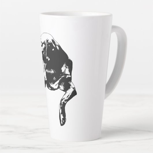 Pine-Lane Welcome, Head-Turn Lab Latte Mok (Rechterhoek)