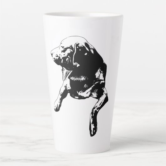 Pine-Lane Welkom, Head-Draai Lab Latte Mok (Voorkant)