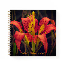 Pine Lily Aangepaste Spiraal Notebook