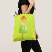 Pine Limoen popsikel pop maakt schattig eten Tote Bag (Dichtbij)