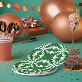 Pine Mandala 7-inch papieren Borden Papieren Bordje