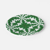 Pine Mandala 7-inch papieren Borden Papieren Bordje (Gekanteld)