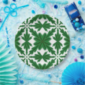 Pine Mandala 9-inch papieren Borden Papieren Bordje (Feest)