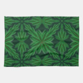 Pine Mandala Bos Keukenhanddoek (Horizontaal)