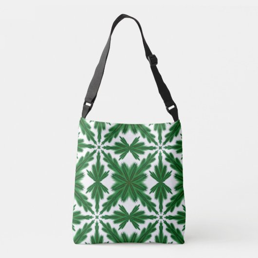 Pine Mandala Crossbody Bag (2 Sizes) Tas (Achterkant)