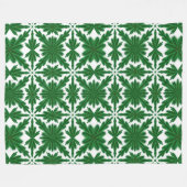 Pine Mandala Fleece Blanket (3 Sizes) (Voorkant (Horizontaal))