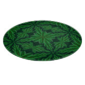 Pine Mandala Forest Glass Snijplank (Hoek)