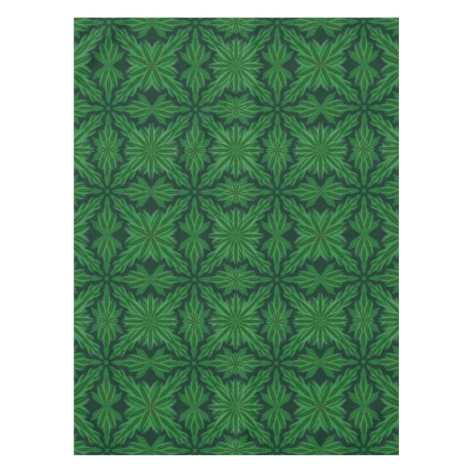 Pine Mandala Forest tafelkleed (3 maten) (Voorkant)