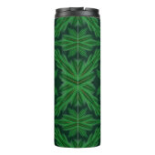 Pine Mandala Forest Thermal Travel Tumbler Thermosbeker (Achterkant)