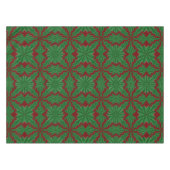 Pine Mandala Garnet tafelkleed (3 maten) (Voorkant (Horizontaal))