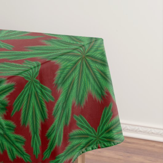 Pine Mandala Garnet tafelkleed (3 maten) (Voorbeeld)