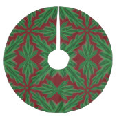 Pine Mandala Garnet Tree Rok Kerstboom Rok (Voorkant)