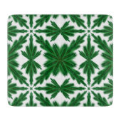 Pine Mandala Glass Cutting Board Snijplank (Voorkant)