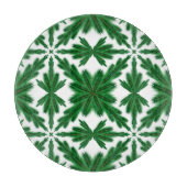 Pine Mandala Glass Cutting Board Snijplank (Voorkant)