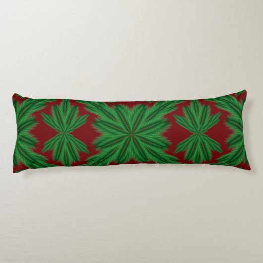 Pine Mandala Granaat Body Pillow Lichaamskussen (Achterkant)