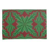 Pine Mandala Granaat Standaard Kussenslopen (Voorkant-Rechts)